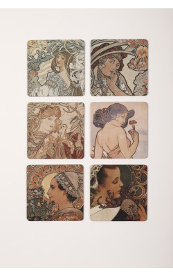 Set of paper coasters III.