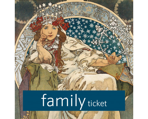 Mucha Museum - Family ticket