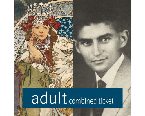 Mucha & Kafka Museum combined ticket